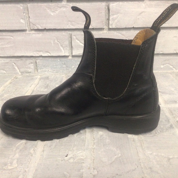 BLUNDSTONE BLACK BOOTS - GREAT CONDITION INSIDE AND OUT - AUS 5/US 8.5 - Picture 10 of 15